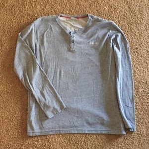 Blue Columbia henley